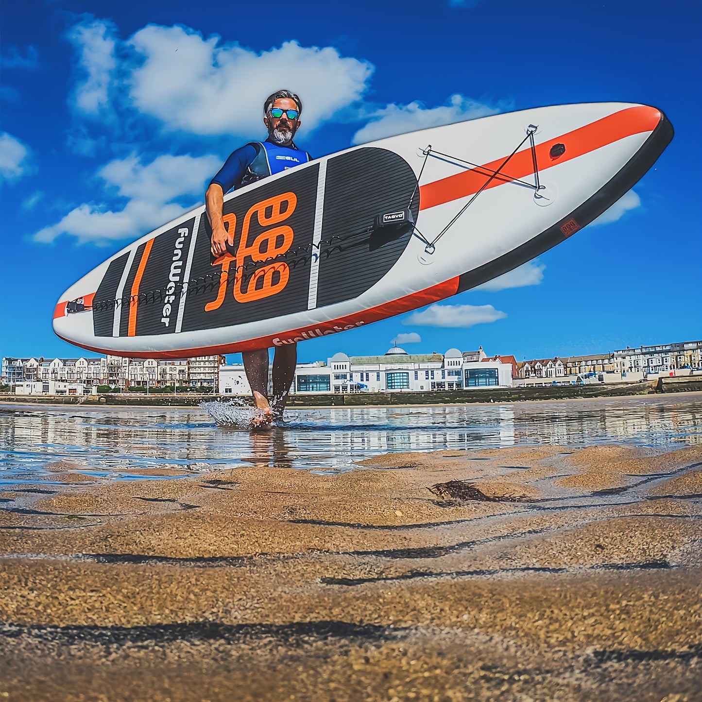 Stand Up Paddle Surfboard – SUP Board – Peddelboard – Inflatable Paddleboard – Watersport Board – Licht en Stevig PVC – Compact Opblaasbaar Design