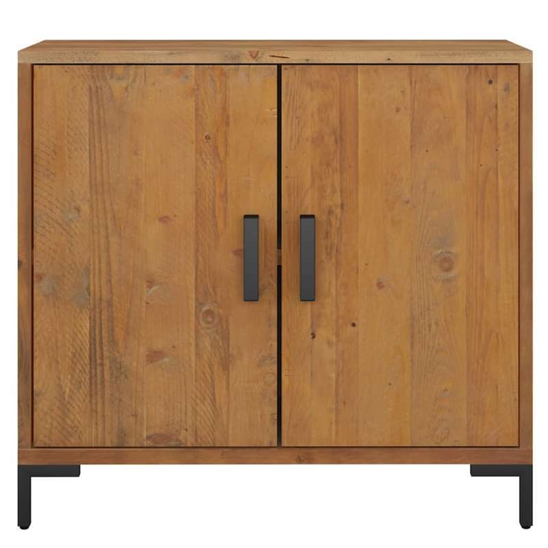 Dressoir – Ladekast – Opbergkast – Kast – Commode – Massief Grenenhout – Compact 75x35x70 cm – Afneembare Opbergvakken