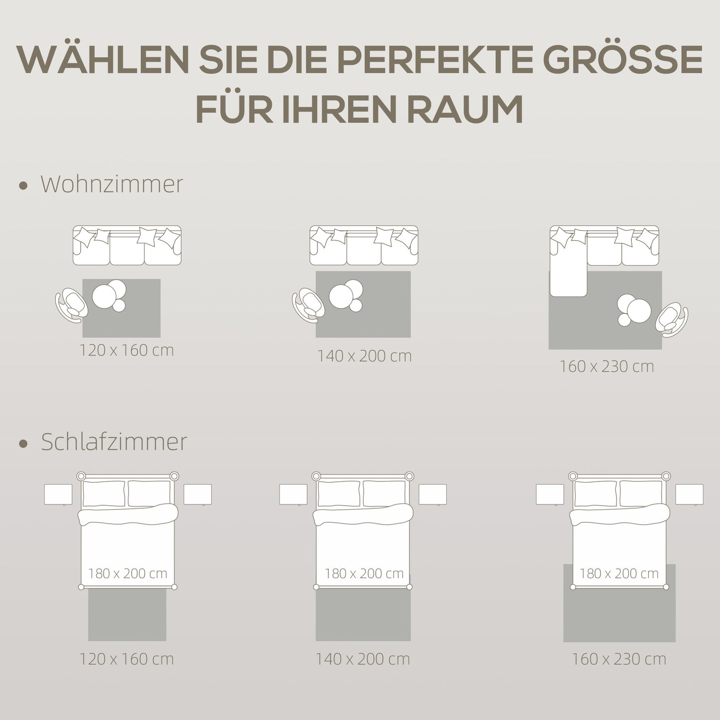 Vloerkleed – Tapijt – Karpet – Mat – Laagpolig – Crèmekleur – Machinegeweven – 15 mm Poolhoogte – Slipvast