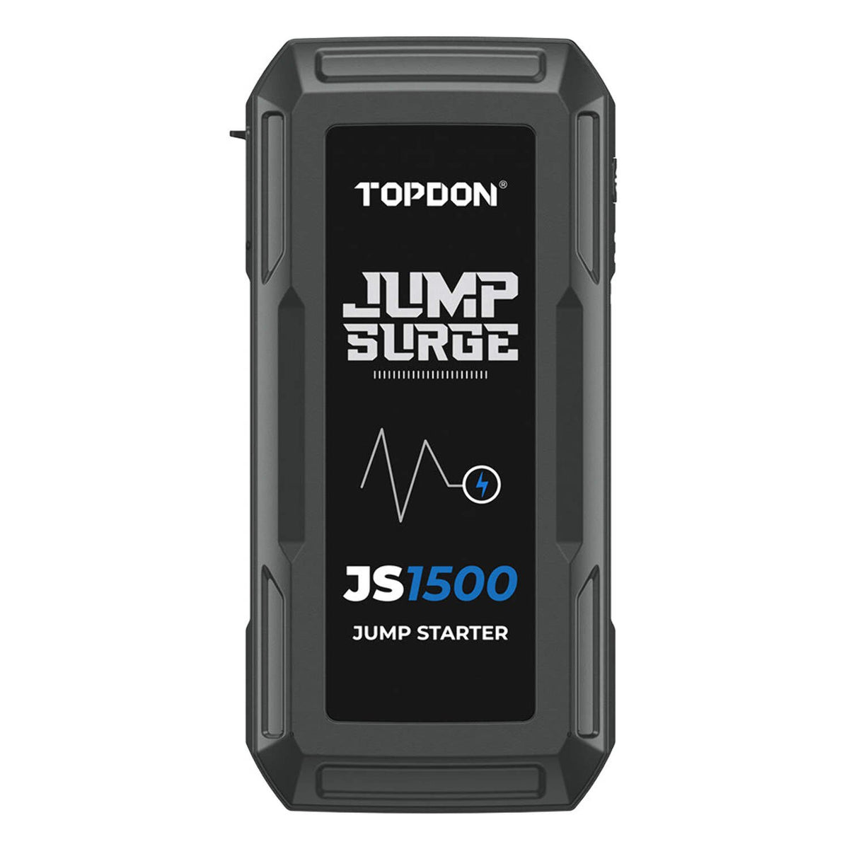Topdon - JS1500 - Jumpstarter voor Auto - Startkabels - Starthulp - 1000A - 12V - Jumpstarters - Powerbank 10000mAh - Zwart - QUORE