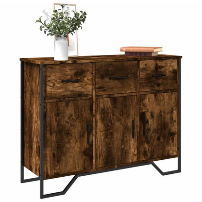 Modern High Cabinet - Spacious Storage Cabinet with Display Shelf for Bedroom & Living Room | Stylish Furniture for Extra Storage Space And Home Decoration | Including Wall Mounting for Safetydresser 97X32.5X74.5 Cm Processed