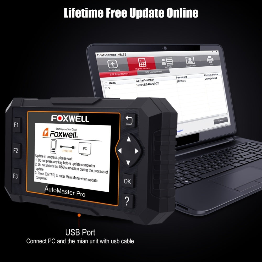 OBD2 Scanner – Auto Diagnose Tool – Foutcode Lezer – ABS Resetter – DPF Reset – Draadloos Met Wi-Fi – 7+ Resetfuncties