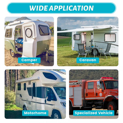 Goodslinesshop Caravan Camper Window - 70° Opening Angle, 450 x 500mm Side Window for Caravans & Motorhomes (High-Quality Shop Now!), Motorhome Part And Accessorie, Rv Accessorie Must Have, Rv Accessorie, Rv Part And Accesso