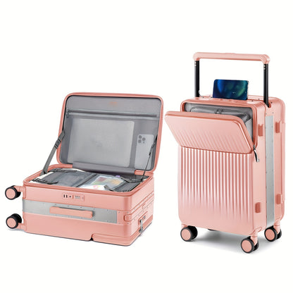 Reiskoffer Set – Koffer Met Wielen – Bagage – Trolley – Reistas – Zachte Fluwelen Zitting – Stevig Metalen Frame