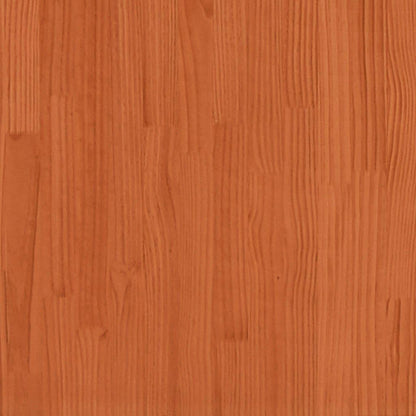 Plantenbak – Bloembak – Moestuinbak – Kruidenbak – Balkonbak – Verhoogde Massief Dennenhouten Plantenbak – 90x31x31 cm – Duurzaam Wax Brown – Eenvoudig te Monteren