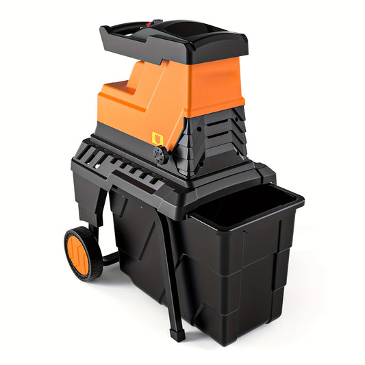 Takkenversnipperaar – Houtversnipperaar – Houtsnipperaar – Tuinversnipperaar – Houtversnippermachine – 2800W Borstelloze Motor – 55L Opvangbak