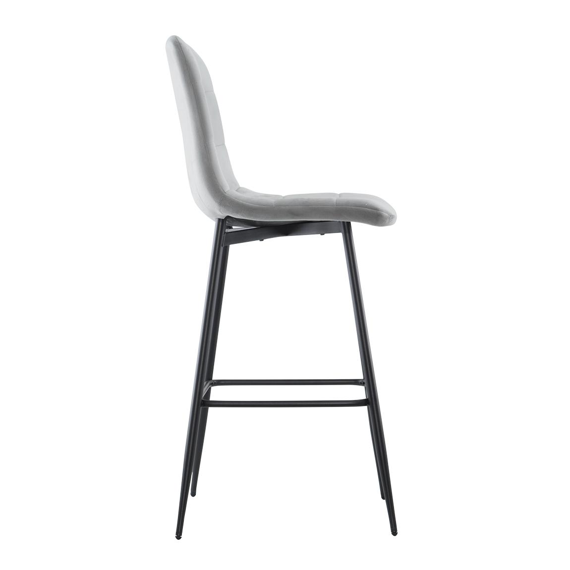 Velvet Fauteuils – Velours Stoelen – Relaxstoelen – Lounge Stoelen – Grijs Met Zwart Houten Frame – Inclusief Voetsteunen – Onderhoudsvriendelijk Hardhouten Frame