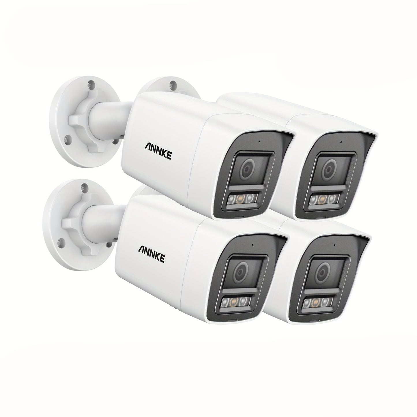 Beveiligingssysteem – Camerabewaking – CCTV Systeem – Surveillance Set – 4TB HDD – 3K Beeldkwaliteit – AI Mens- & Voertuigdetectie