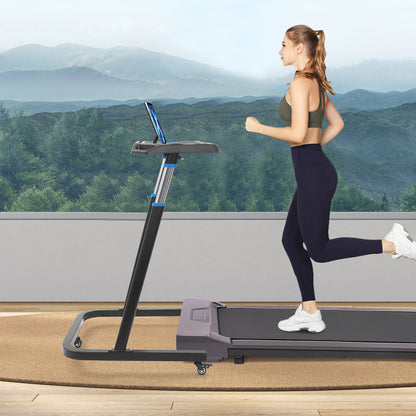 Fietstrainer Bureau – Verstelbaar Fietsbureau – Indoor Bike Desk – Hometrainer Tafel – Workout Bureau – RVS Stalen Frame – Verstelbare Hoogte en Lockbare Wielen – Antislip Oppervlak – Compact en Mobiel – Zwart