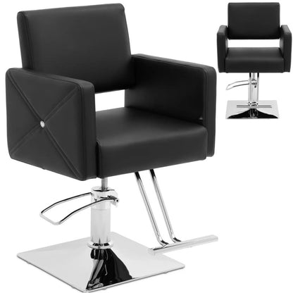 Physa CARLISLE Barber's Cosmetic Chair with Footrest - Black