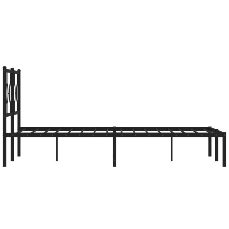 Bedframe Metaal Queen Size – Bedbodem Stalen Frame – Industrieel Bed – Slaapkamer Meubel – Minimalistisch Bed – Stevige Constructie – Zonder Matras
