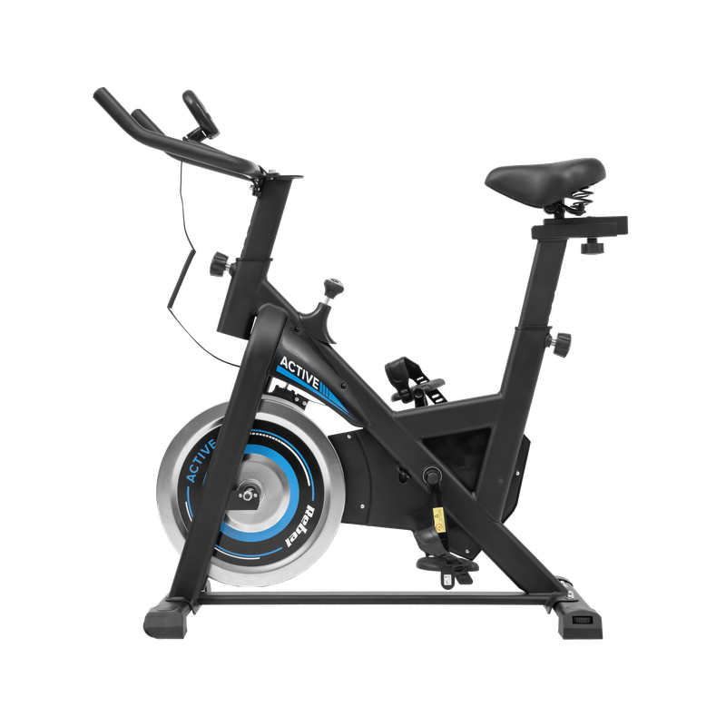 Spinningfiets – Hometrainer – Trainingsfiets – Fitnessfiets – Spinningtrainer – Verstelbaar Stuur en Zadel – 5 kg Vliegwiel met LCD-Scherm
