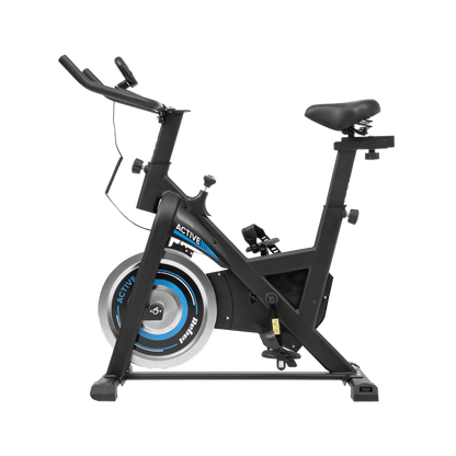 Spinningfiets – Hometrainer – Trainingsfiets – Fitnessfiets – Spinningtrainer – Verstelbaar Stuur en Zadel – 5 kg Vliegwiel met LCD-Scherm
