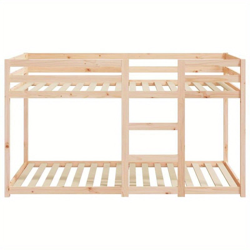 Stapelbed – Hoogslaper – Zolderbed – Bunkbed – Kinderbed – Massief Grenenhout – 90x190 cm – Stevige Robuuste Constructie – Veiligheid Met Ladder