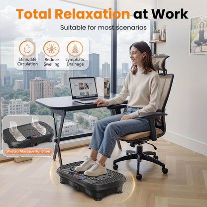 Fitnessapparaat – Fitness Vibrator – Gymapparaat – Trainingsapparaat – Fitness Equipment – 12,3 kg Trillingen – Max Belastbaar 150 kg