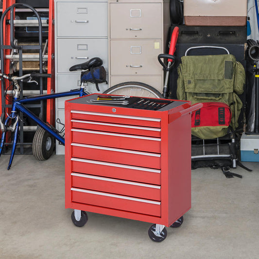 Gereedschapswagen – Gereedschapskist – Werkplaatswagen – Tool Trolley – Opbergtrolley – Stalen Constructie – Draagvermogen Tot 150 kg