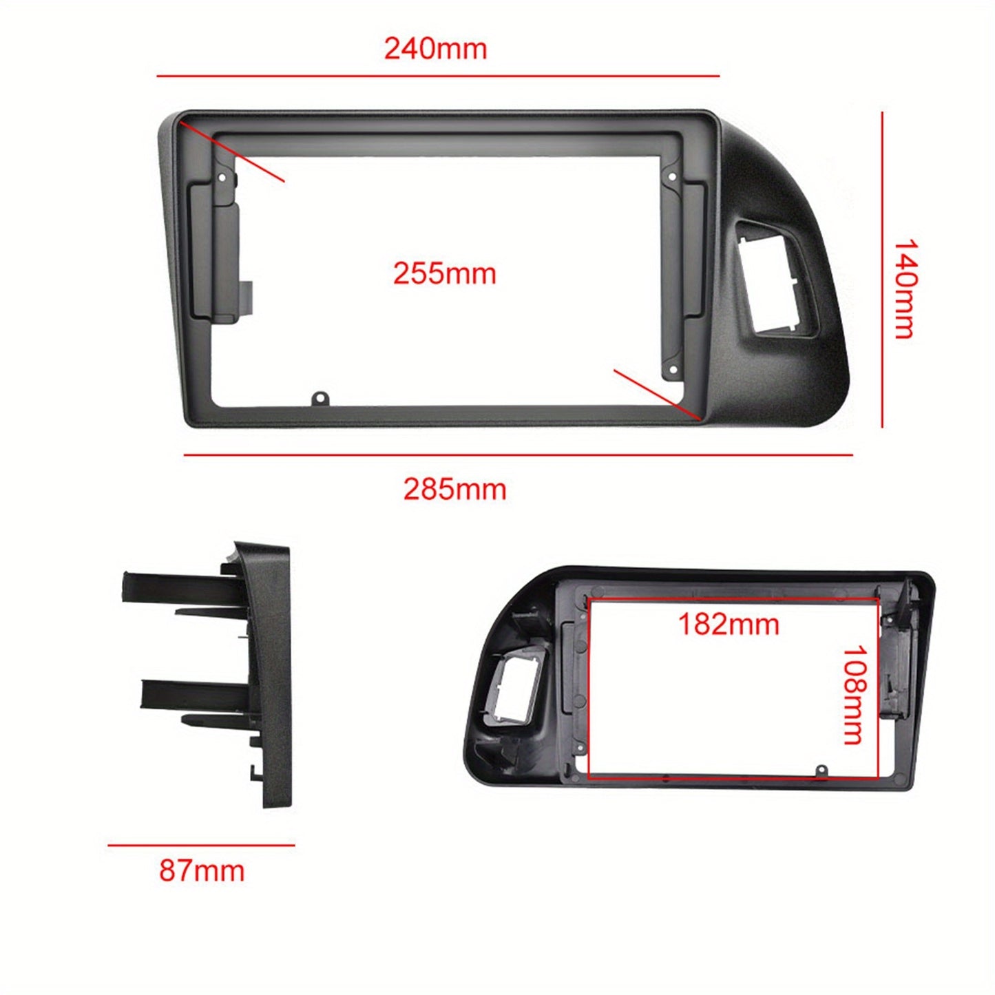Android 15 Autoradio – Car Stereo – Multimedia Systeem – Navigatie Systeem – Inbouw Radio – 9 Inch 1280P IPS Touchscreen – Draadloos CarPlay & Android Auto – AHD Achteruitrijcamera