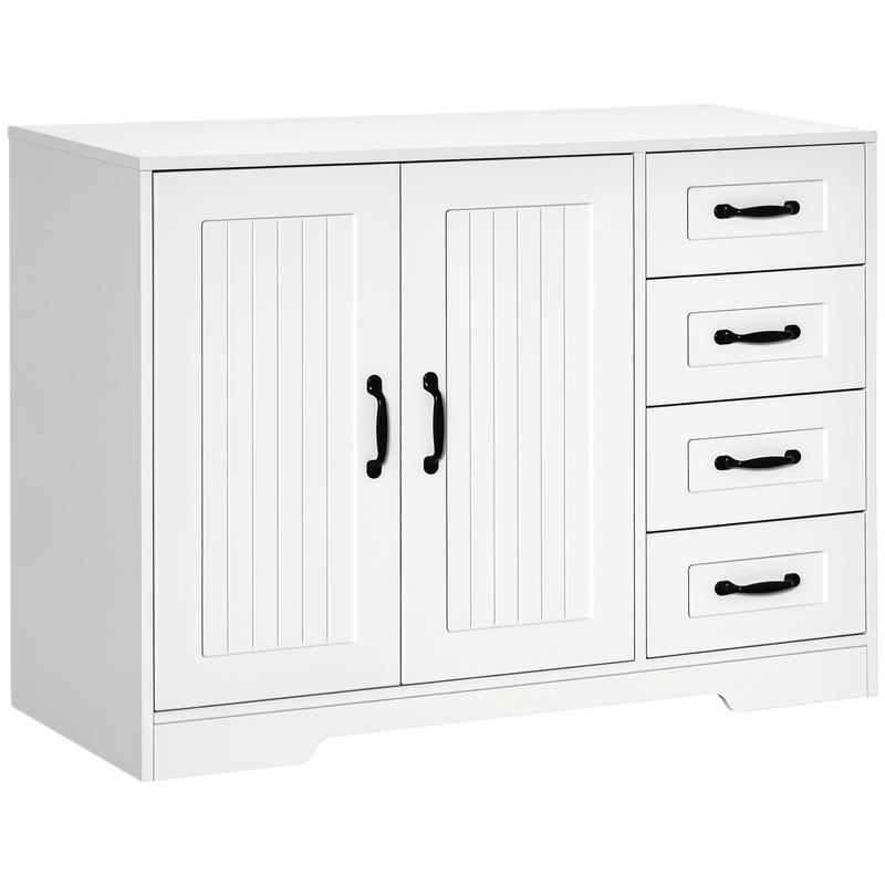 Opbergkast – Opbergmeubel – Kasten – Opbergmeubel – Multifunctionele Kast – Hardhout & Metaal – Compact Formaat Minder Dan 70 cm