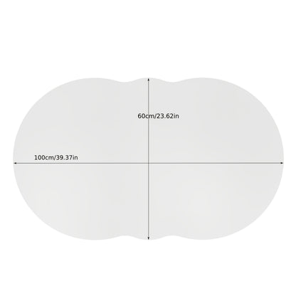 Salontafel – Koffietafel – Woonkamertafel – Bijzettafel – Meubeltje – Wolkenvorm – Met Opbergruimte – Duurzaam Niet-Houten Materiaal – Eenvoudige Montage