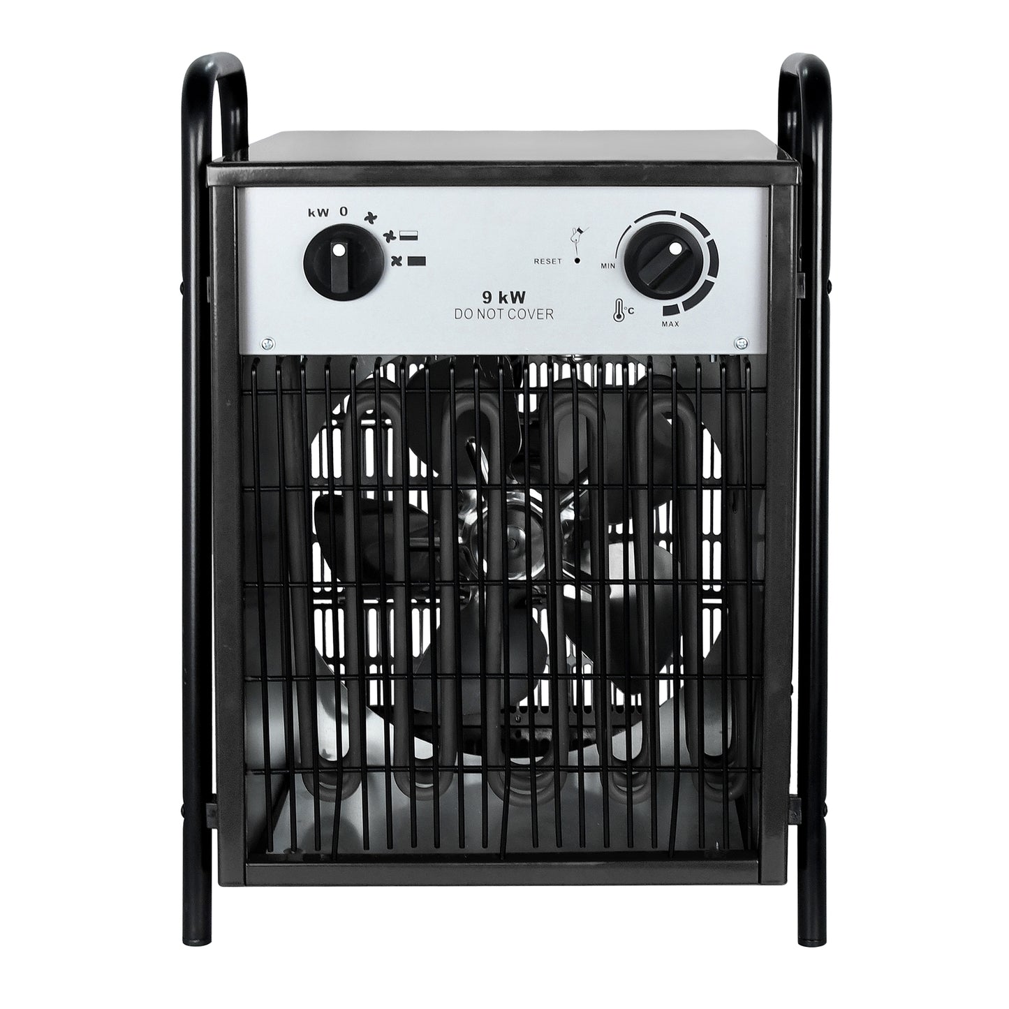 Elektrische kachel – Verwarming – Heater – Convectorkachel – Industriële kachel – 9 kW vermogen – Snelle en efficiënte verwarming