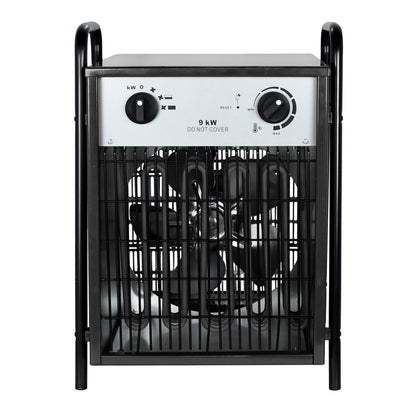 Elektrische kachel – Verwarming – Heater – Convectorkachel – Industriële kachel – 9 kW vermogen – Snelle en efficiënte verwarming