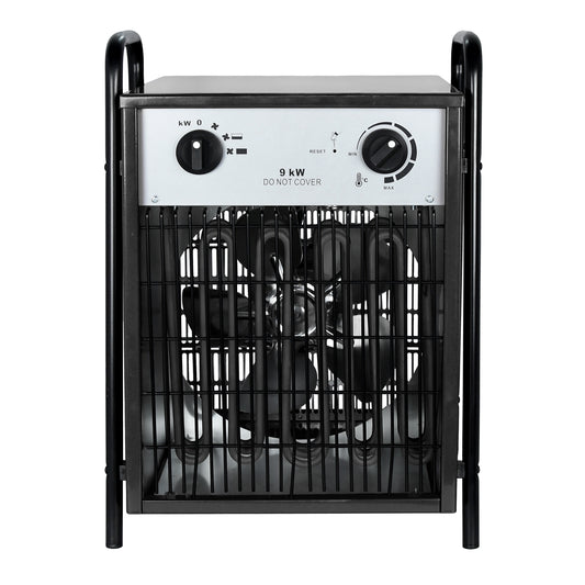 Elektrische kachel – Verwarming – Heater – Convectorkachel – Industriële kachel – 9 kW vermogen – Snelle en efficiënte verwarming