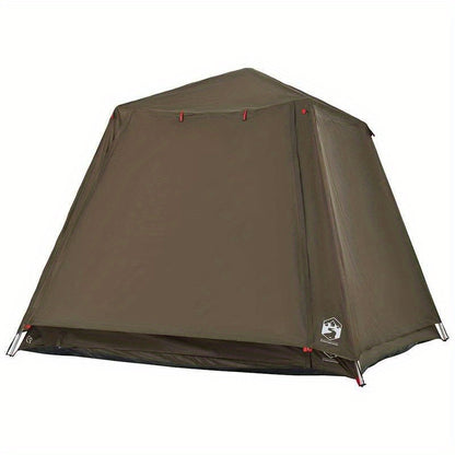 Tent – Kampeertent – Pop-up Tent – Lichtgewicht Tent – Outdoor Tent – 4 Persoons – Quick-Release Systeem – Lichtgewicht & Snel Opzetbaar – Olijfgroen