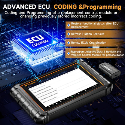 OBD2 Scanner – Autodiagnose Tool – Foutcode Lezer – Diagnose Scanner – Auto Scanner – Bi-directioneel Testen – USB Aansluiting Zonder Batterij