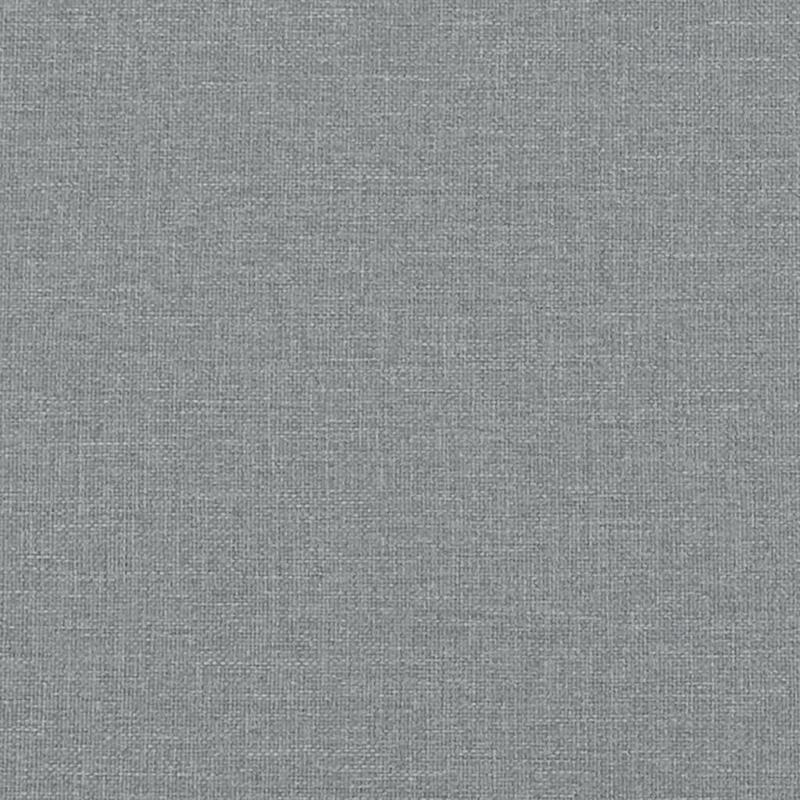 Bankstel – Zitsalon – Zitbank – Sofa – 2-zitsbank – Lichtgrijs – Hardhouten Frame – Stofbekleding – 120x62x75,5 cm – Comfortabele Rugleuning