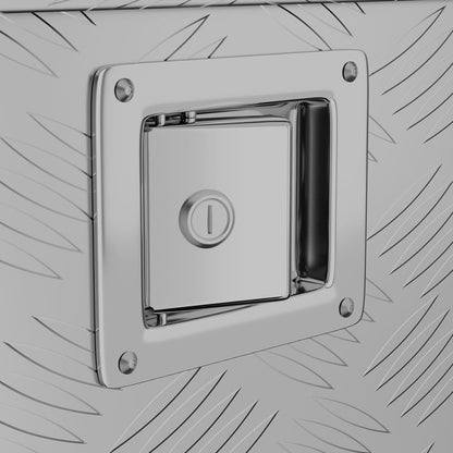 Aluminium Transportbox – Gereedschapskist – Opbergbox – Werkplaatskist – Transportkist – Sleutelslot – 150 Liter – Lichtgewicht & Duurzaam