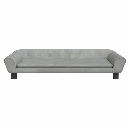Light Gray Dog Bed 100x50x21cm Soft and Comfortable Suitable for Small and Medium Dogs Easy to Clean Breathable and Light Beige-Friendly