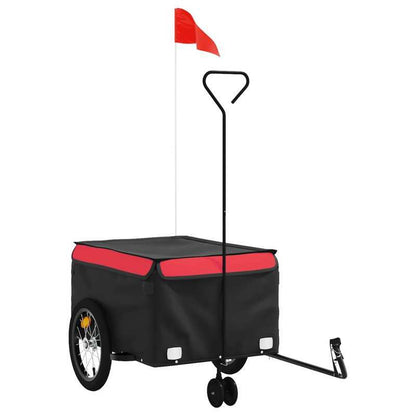 Fietskar – Fietsaanhanger – Bagagekar – Lastenaanhanger – Transportkar – Met Staalframe – Draaggewicht 45 kg