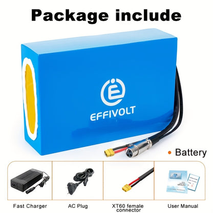 Elektrische Fiets Accu – E-bike Accu – Lithium Accu – Fiets Batterij – E-bike Batterij – 48V 24Ah Capaciteit – 50A BMS Bescherming