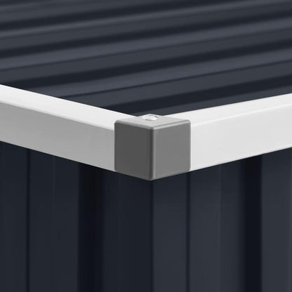 Tuinhuisje – Tuinschuur – Berging – Gereedschapsschuur – Tuinberging – Gegalvaniseerd Staal – Koperen Dak – 195x198x159 cm – Vergrendelbare Deuren – Ventilatiepanelen