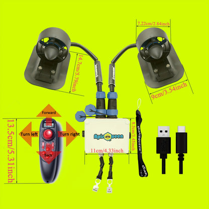 Waterjetmotor – Onderwater Thruster – Duikmotor – Bootmotor – ROV Aandrijving – 300W Krachtige Motor – 45A Elektronische Snelheidsregelaar