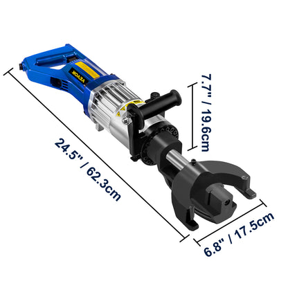 Elektrische Wapeningbuiger – Hydraulische Staalbuiger – Betonstaal Buigmachine – Staalbuiger Elektrisch – Wapeningbuigmachine – 1500W Krachtige Motor – 12-22 mm Diameter