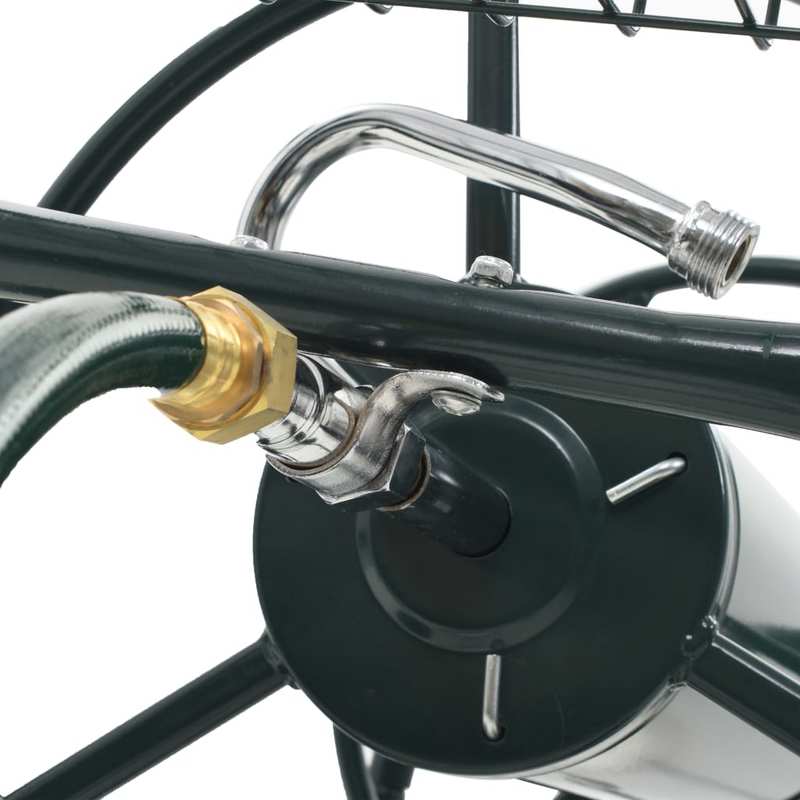 Dierenwagen – Huisdierwagen – Hondenwagen – Kattenwagen – Transportkar – Stalen Frame – 4 All-Terrain Wielen – Groen
