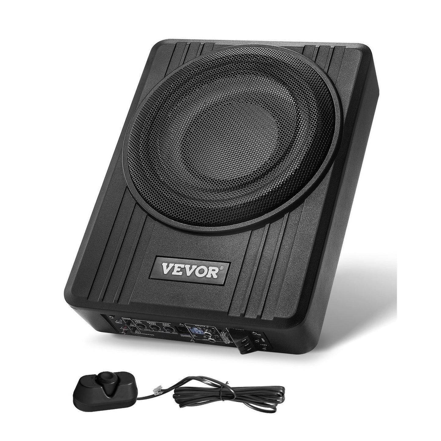 Subwoofer – Autosubwoofer – Actieve Subwoofer – Underseat Subwoofer – Compact Design – 150W RMS Vermogen – Aluminium Behuizing