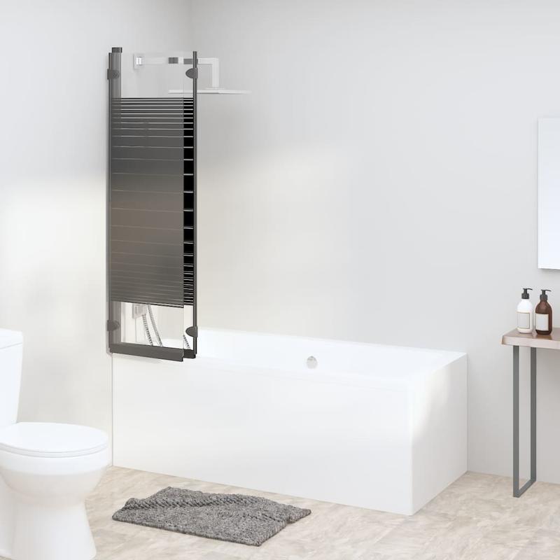 Badscherm 3 Panelen – Douchewand – Badwand – Opvouwbaar Scherm – Privacy Scherm – Metalen Frame – Waterafstotende Stof – Compact & Lichtgewicht