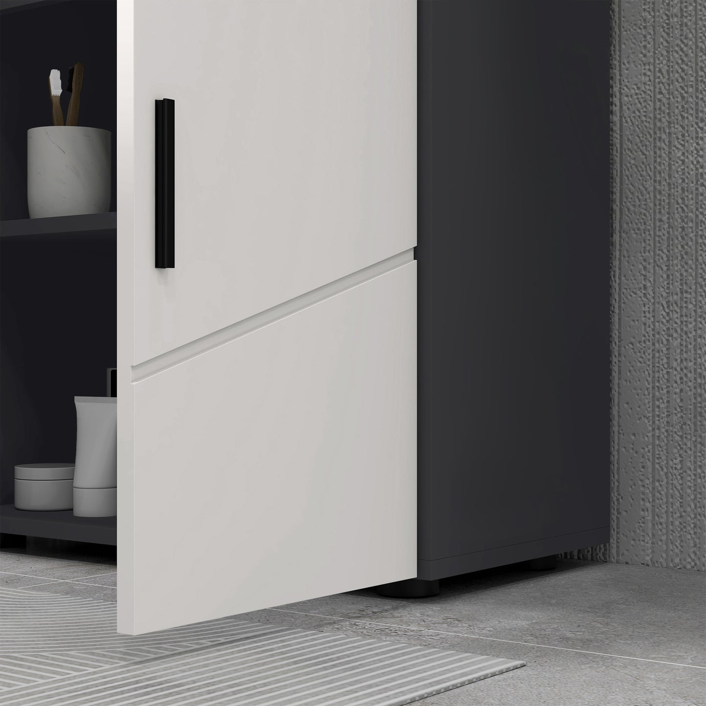 Afvalbak – Prullenbak – Afvalemmer – Vuilnisbak – Afvalcontainer – Zilverkleurig – 3 x 20 Liter Compartimenten – Soft-Close Deksel & Vingerafdrukbestendig