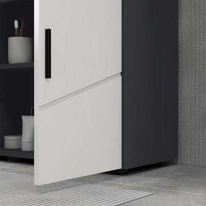 Afvalbak – Prullenbak – Afvalemmer – Vuilnisbak – Afvalcontainer – Zilverkleurig – 3 x 20 Liter Compartimenten – Soft-Close Deksel & Vingerafdrukbestendig