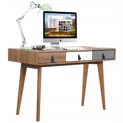 Elegant Bureau – Bureautafel – Werkplek – Computertafel – Kantoormeubel – Ruim Werkblad – Stevig Hout