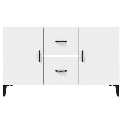 Sideboard – Dressoir – Kast – Opbergmeubel – Wandkast – Wit – Treated Wood – 100x36x60 cm – Sterk en Vochtbestendig