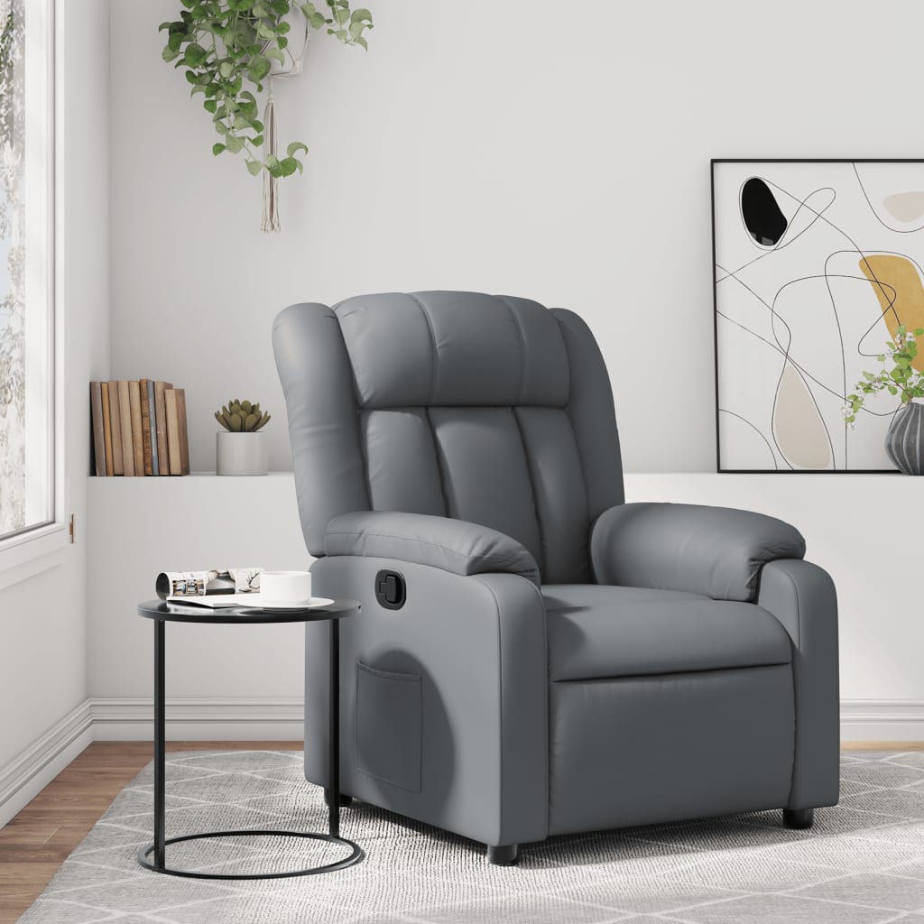 Elektrische Relaxstoel – Relaxfauteuil – Ligstoel – TV Stoel – Armstoel – Handmatig Verstelbaar – Hoogwaardig Kunstleer