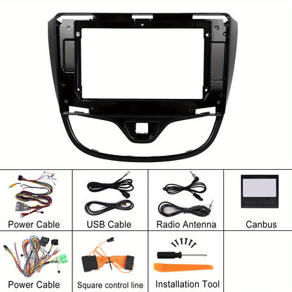 Autoradio – Auto Stereo – Multimedia Systeem – 2-DIN Radio – Car Player – 25,4 cm Touchscreen – Android 15 Met Draadloze Carplay & Android Auto