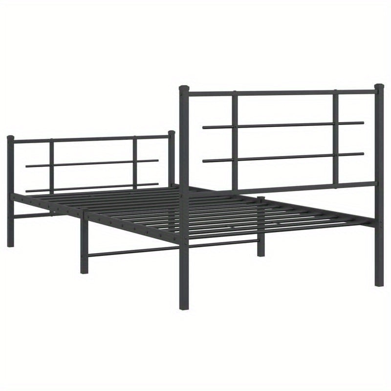 Bedframe – Metalen Bedframe – Verstelbaar Bed – Slaapbank – Bedbodem – 100x200 cm – Robuust Metaal – Eenvoudige Montage