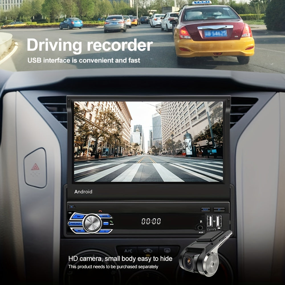 Multimedia Autoradio – CarPlay Radio – Android Auto Speler – Auto Headunit – Inbouw Radio – 7 Inch 1080P Touchscreen – Draadloos CarPlay & AHD Achteruitrijcamera