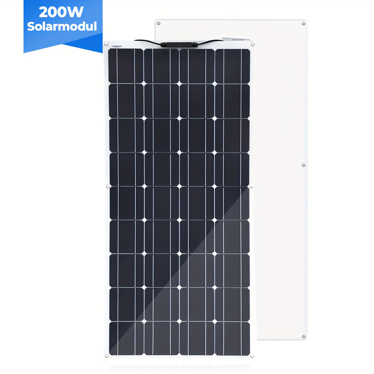 Zonnepaneel 200W – Solar Paneel – Flexibel Panneel – Monokristallijn – Opvouwbaar – Ultralicht Design – 12V Output – Weerbestendig Aluminium Frame