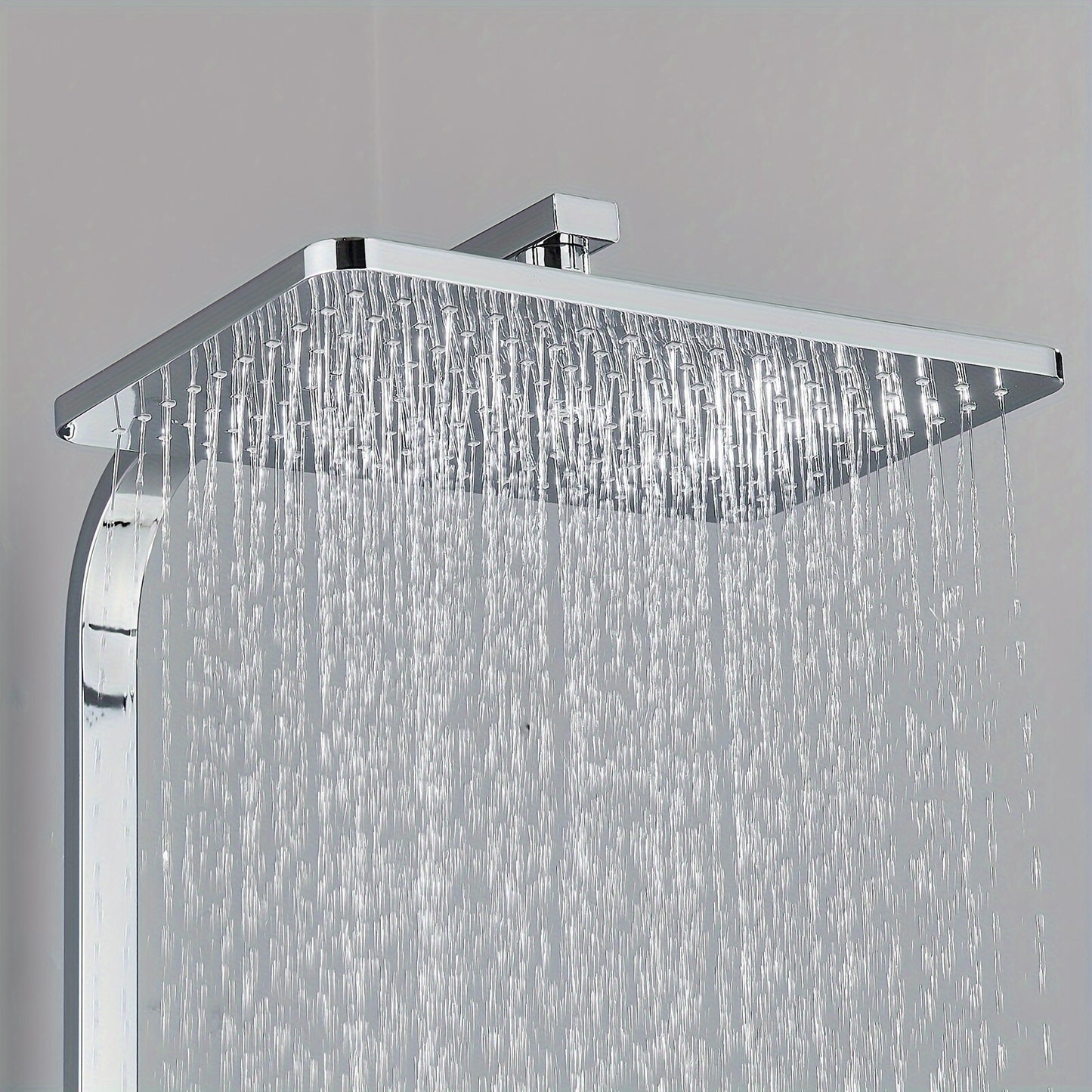 Regendouche – Douchekolom – Douche Set – Douchekop – Douchekraan – Chroom – 29x19 cm Regendouchekop – 304 Roestvrij Staal & Messing