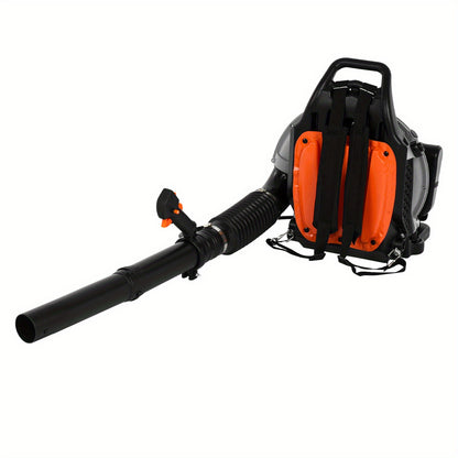 Bladblazer – Bladblazer Rugzak – Bladverwijderaar – Tuinblazer – Blazer Schoonmaak – Benzinekrachtig – Ergonomisch Rugzaksysteem – Oranje